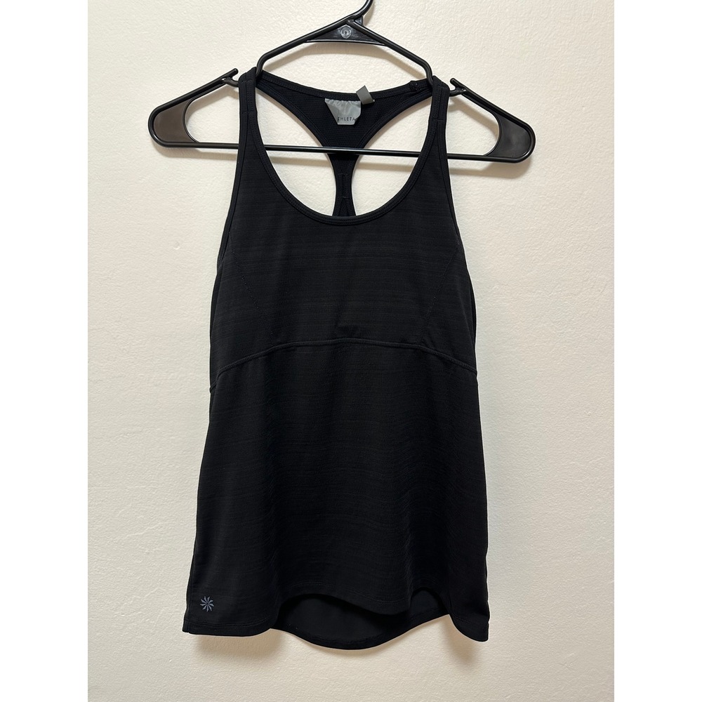 Athleta Black Tank Racerback Activewear‎ Workout Small